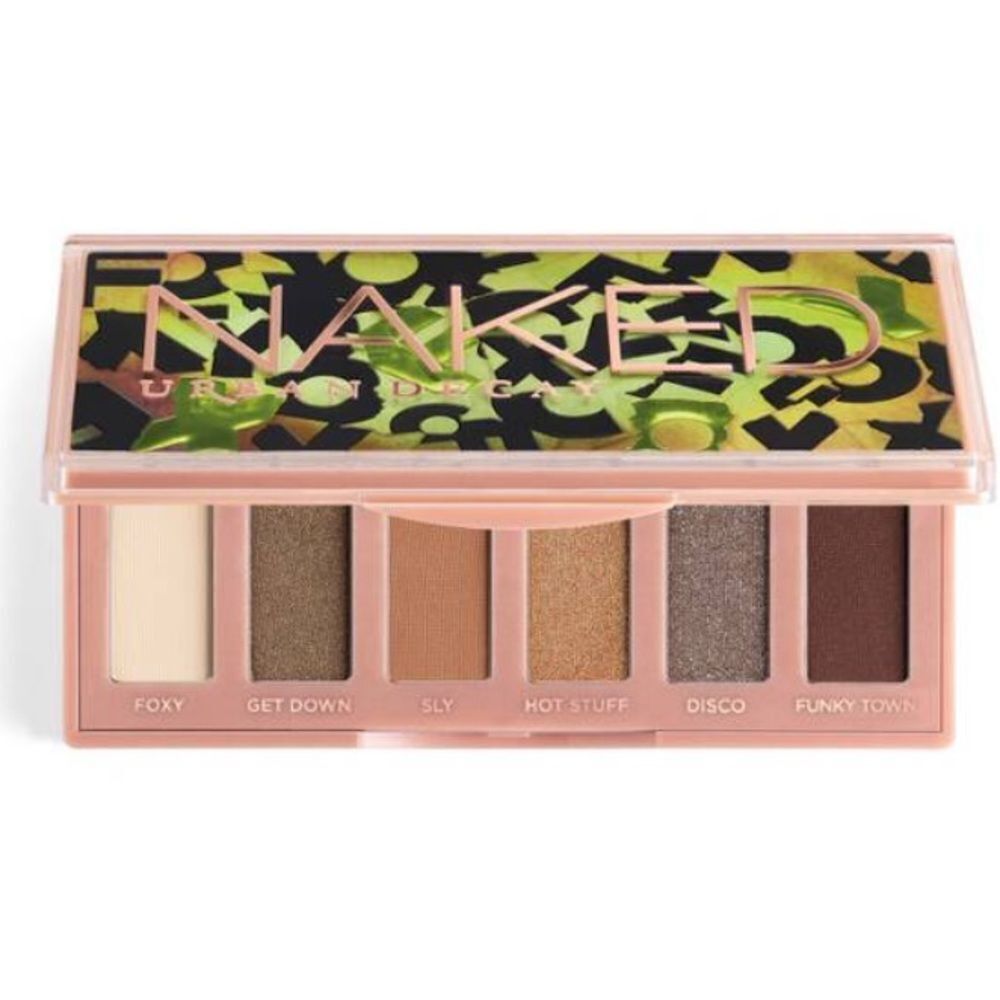 Urban Decay NAKED FOXY MINI EYESHADOW PALETTE 6 olive toned neutrals, FOXY! BNIB